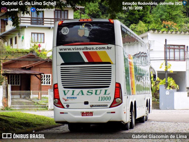 Viasul - Auto Viação Venâncio Aires 11000 na cidade de Joinville, Santa Catarina, Brasil, por Gabriel Giacomin de Lima. ID da foto: 7199658.