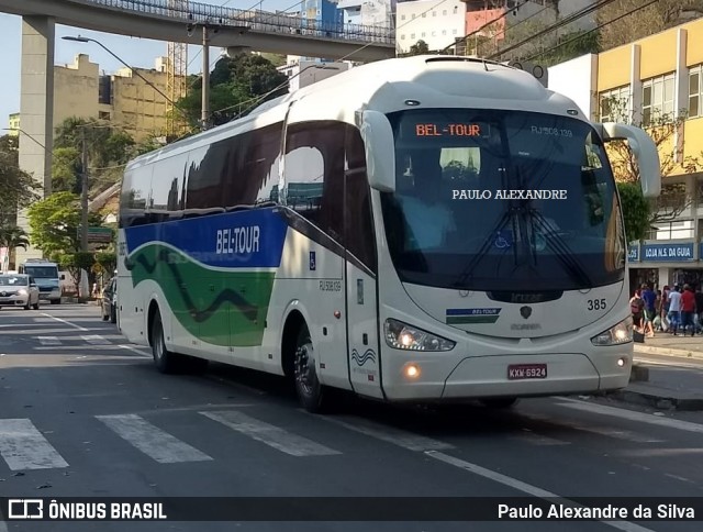 Bel-Tour Transportes e Turismo 385 na cidade de Aparecida, São Paulo, Brasil, por Paulo Alexandre da Silva. ID da foto: 7199286.