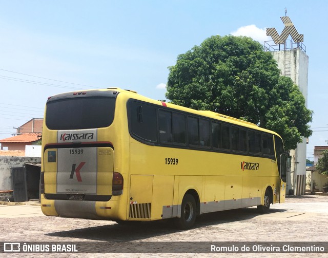 Kaissara - Viação Caiçara 15939 na cidade de Teresina, Piauí, Brasil, por Romulo de Oliveira Clementino. Número da foto: #7200202.