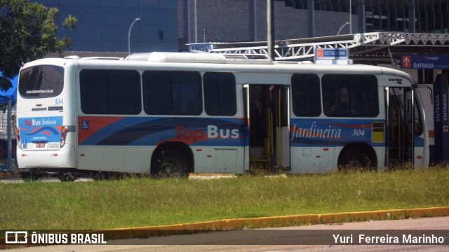 TopBus Jardineira 304 na cidade de Fortaleza, Ceará, Brasil, por Yuri Ferreira Marinho. Número da foto: #7200394.