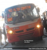 Petro Ita Transportes Coletivos de Passageiros 2072 na cidade de Petrópolis, Rio de Janeiro, Brasil, por Jorge Antonio de Souza Muros Filho. Número da foto: #:id.