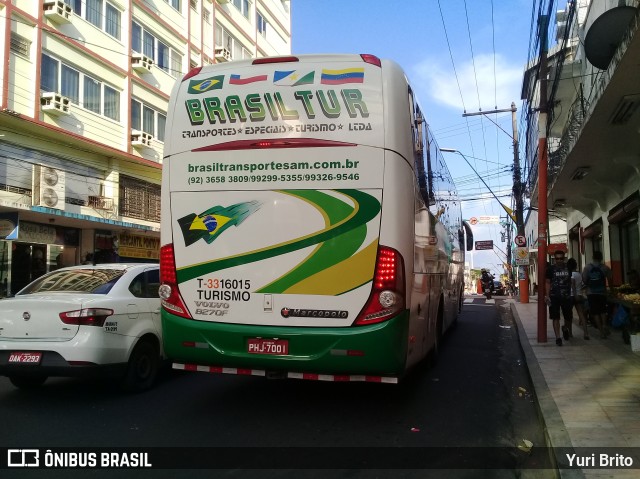 Brasiltur T-3316015 na cidade de Manaus, Amazonas, Brasil, por Yuri Brito. ID da foto: 7279875.