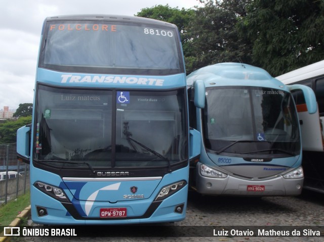 Transnorte - Transporte e Turismo Norte de Minas 88100 na cidade de Belo Horizonte, Minas Gerais, Brasil, por Luiz Otavio Matheus da Silva. ID da foto: 7281163.