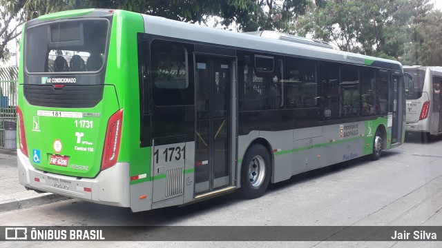 Viação Santa Brígida 1 1731 na cidade de São Paulo, São Paulo, Brasil, por Jair Silva. ID da foto: 7279773.