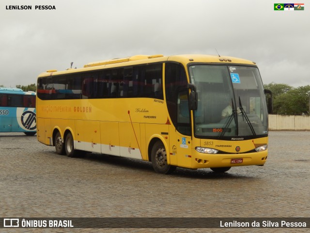 Viação Itapemirim 5853 na cidade de Caruaru, Pernambuco, Brasil, por Lenilson da Silva Pessoa. ID da foto: 7282117.