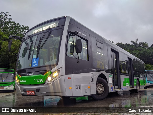 Viação Santa Brígida 1 1526 na cidade de São Paulo, São Paulo, Brasil, por Caio  Takeda. ID da foto: 7282226.