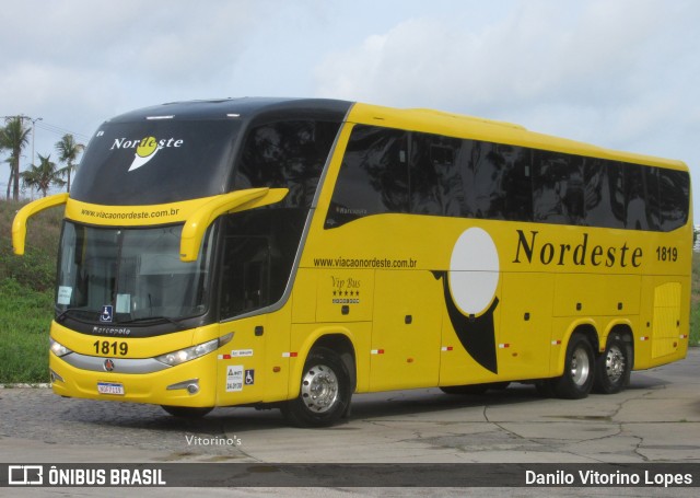 Viação Nordeste 1819 na cidade de Natal, Rio Grande do Norte, Brasil, por Danilo Vitorino Lopes. Número da foto: #7282263.