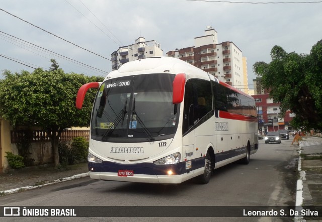 Viação Piracicabana 1772 na cidade de Praia Grande, São Paulo, Brasil, por Leonardo S. Da Silva. ID da foto: 7279656.