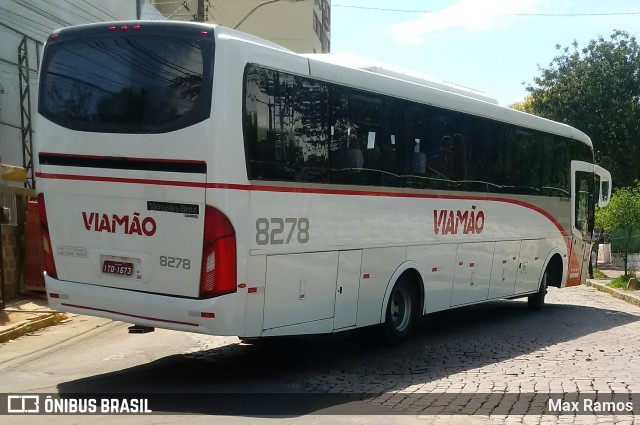 Empresa de Transporte Coletivo Viamão 8278 na cidade de Viamão, Rio Grande do Sul, Brasil, por Max Ramos. ID da foto: 7280288.