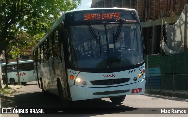 Empresa de Transporte Coletivo Viamão 8108 na cidade de Viamão, Rio Grande do Sul, Brasil, por Max Ramos. ID da foto: 7280258.