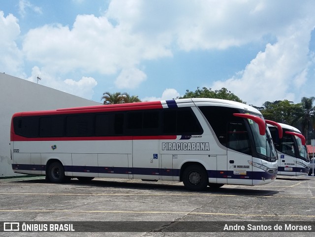 Viação Piracicabana 1732 na cidade de Ribeirão Pires, São Paulo, Brasil, por Andre Santos de Moraes. Número da foto: #7282308.
