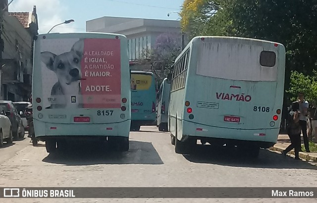 Empresa de Transporte Coletivo Viamão 8108 na cidade de Viamão, Rio Grande do Sul, Brasil, por Max Ramos. ID da foto: 7280285.