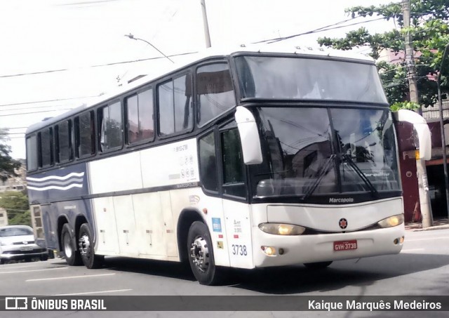 Costa Azul Turismo 3738 na cidade de Brumadinho, Minas Gerais, Brasil, por Kaique Marquês Medeiros . Número da foto: #7279907.