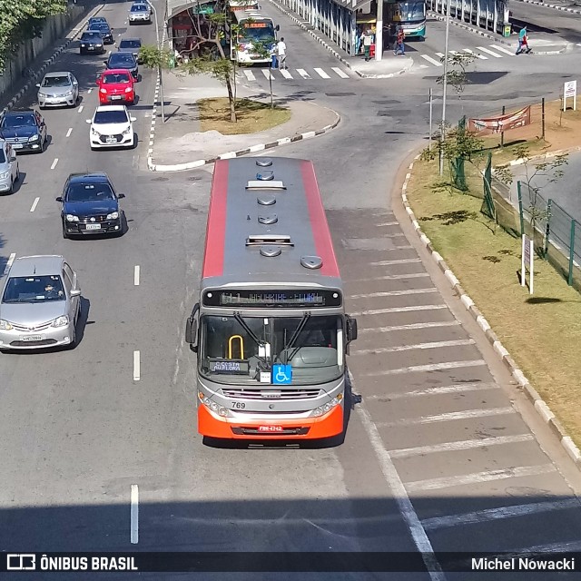 Viação Osasco 769 na cidade de Osasco, São Paulo, Brasil, por Michel Nowacki. ID da foto: 7280366.