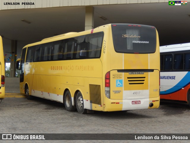 Viação Itapemirim 49017 na cidade de Caruaru, Pernambuco, Brasil, por Lenilson da Silva Pessoa. ID da foto: 7282181.