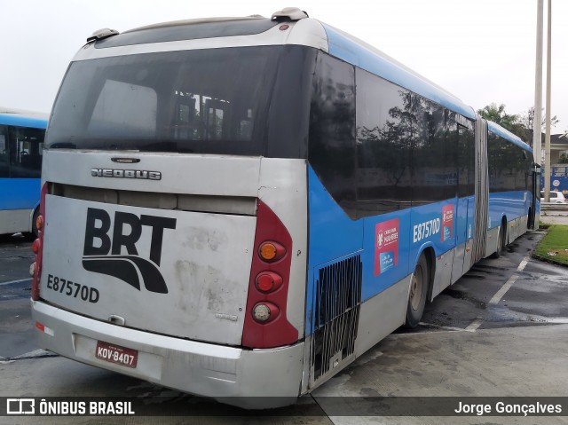 Expresso Pégaso E87570D na cidade de Rio de Janeiro, Rio de Janeiro, Brasil, por Jorge Gonçalves. ID da foto: 7280216.