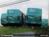 ViaSul Varginha Transportes Coletivos 7130 na cidade de Varginha, Minas Gerais, Brasil, por Anderson Filipe. ID da foto: :id.