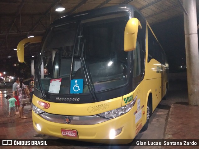 Eucatur - Empresa União Cascavel de Transportes e Turismo 5008 na cidade de Porto Velho, Rondônia, Brasil, por Gian Lucas  Santana Zardo. Número da foto: #7202265.