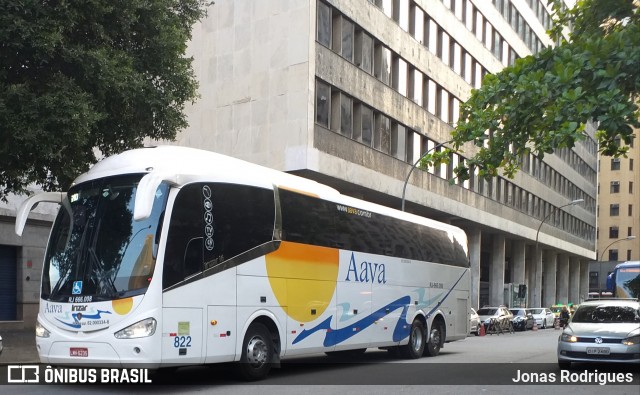 Aava RJ 666.008 na cidade de Rio de Janeiro, Rio de Janeiro, Brasil, por Jonas Rodrigues Farias. ID da foto: 7201033.