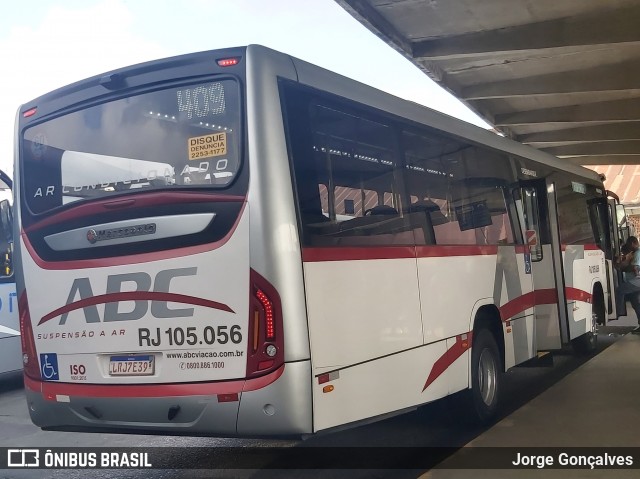 Auto Viação ABC RJ 105.056 na cidade de Niterói, Rio de Janeiro, Brasil, por Jorge Gonçalves. Número da foto: #7202104.