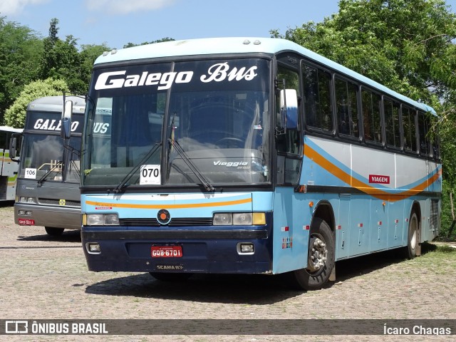 Galego Bus 6701 na cidade de Juazeiro do Norte, Ceará, Brasil, por Ícaro Chagas. ID da foto: 7202226.