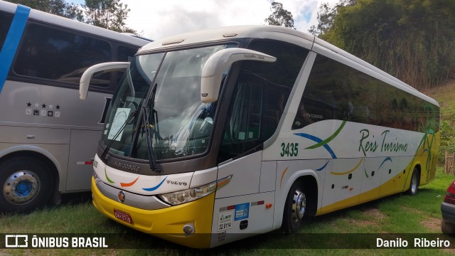 Reis Turismo 3435 na cidade de Valença, Rio de Janeiro, Brasil, por Danilo  Ribeiro. Número da foto: #7203677.