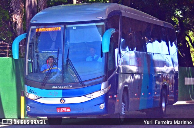 Viação Princesa dos Inhamuns 0241201 na cidade de Fortaleza, Ceará, Brasil, por Yuri Ferreira Marinho. Número da foto: #7201689.
