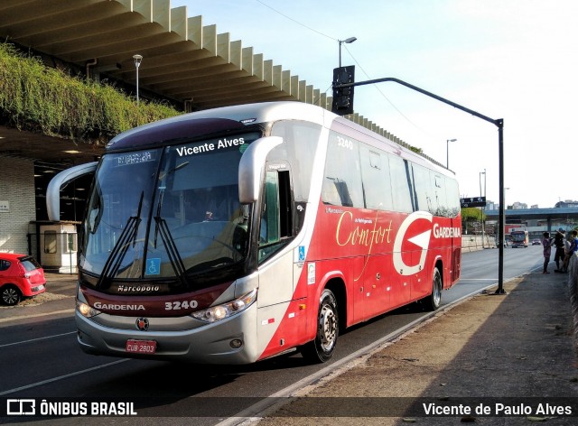 Expresso Gardenia 3240 na cidade de Belo Horizonte, Minas Gerais, Brasil, por Vicente de Paulo Alves. Número da foto: #7203537.