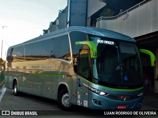 Viação Garcia 8395 na cidade de São José do Rio Preto, São Paulo, Brasil, por Luan Rodrigo de Oliveira. Número da foto: #7200664.