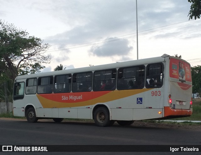 Transportes Urbanos São Miguel de Ilhéus 903 na cidade de Ilhéus, Bahia, Brasil, por Igor Teixeira. Número da foto: #7201799.