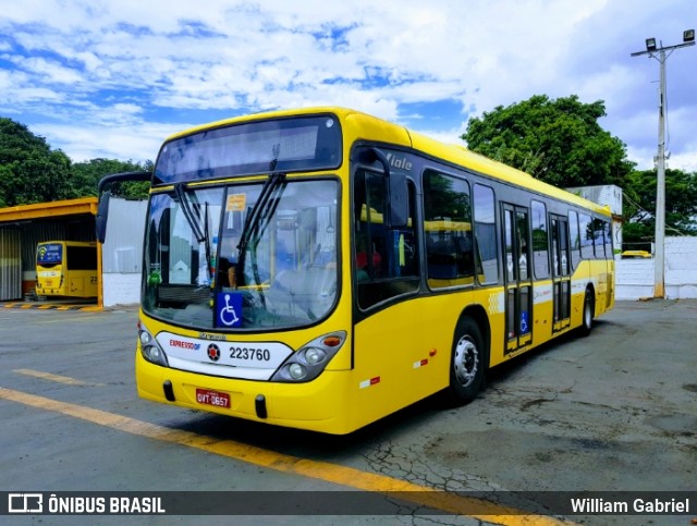 Viação Pioneira 223760 na cidade de Gama, Distrito Federal, Brasil, por William Gabriel. Número da foto: #7200912.