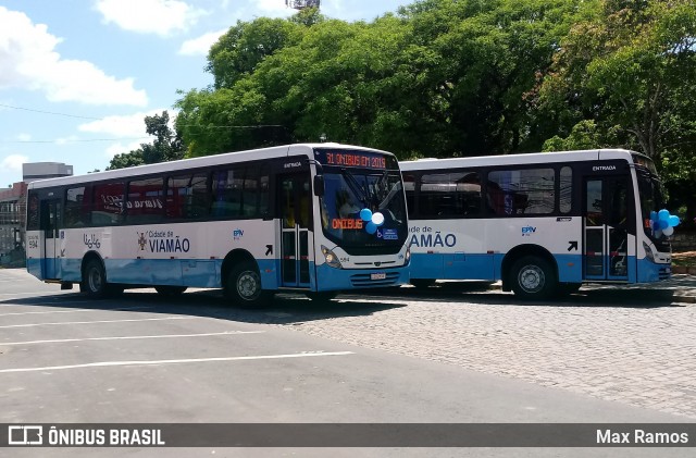 Empresa de Transporte Coletivo Viamão 594 na cidade de Viamão, Rio Grande do Sul, Brasil, por Max Ramos. Número da foto: #7200635.