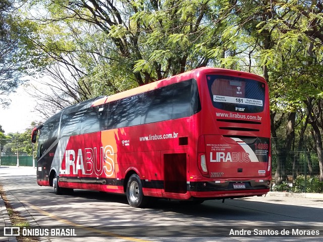 Lirabus 14089 na cidade de São Paulo, São Paulo, Brasil, por Andre Santos de Moraes. Número da foto: #7203497.