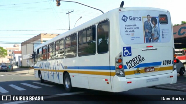 Trevo Transportes Coletivos 1089 na cidade de Porto Alegre, Rio Grande do Sul, Brasil, por Davi Borba. ID da foto: 7201400.