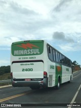 MinasSul - Minastur - Viação Minas Tour 2400 na cidade de Itapecerica, Minas Gerais, Brasil, por João César Luz. Número da foto: #7200995.