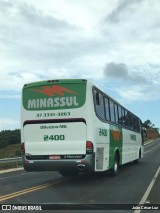 MinasSul - Minastur - Viação Minas Tour 2400 na cidade de Itapecerica, Minas Gerais, Brasil, por João César Luz. ID da foto: :id.