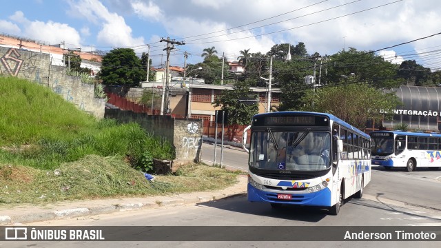 Auto Ônibus Moratense 746 na cidade de Francisco Morato, São Paulo, Brasil, por Anderson Timoteo. ID da foto: 7204819.