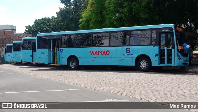 Empresa de Transporte Coletivo Viamão 8361 na cidade de Viamão, Rio Grande do Sul, Brasil, por Max Ramos. Número da foto: #7205795.