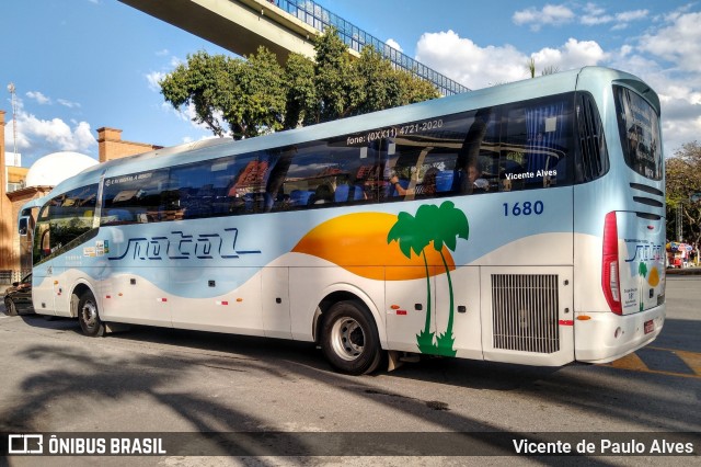 Transportadora Turística Natal 1680 na cidade de Aparecida, São Paulo, Brasil, por Vicente de Paulo Alves. ID da foto: 7205789.