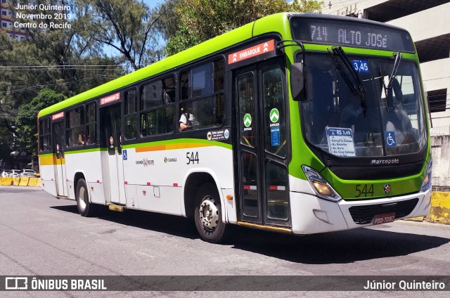 Rodoviária Caxangá 544 na cidade de Recife, Pernambuco, Brasil, por Júnior Quinteiro. ID da foto: 7204269.