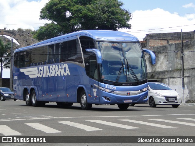 Viação Águia Branca 27620 na cidade de São Mateus, Espírito Santo, Brasil, por Giovani de Souza Pereira. Número da foto: #7204873.
