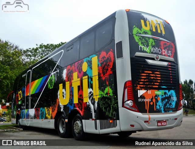 UTIL - União Transporte Interestadual de Luxo 11933 na cidade de Mogi das Cruzes, São Paulo, Brasil, por Rudnei Aparecido da Silva. Número da foto: #7205728.