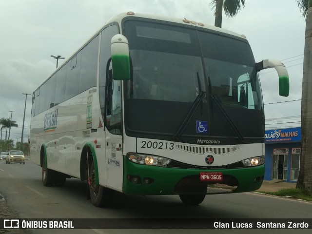 Trans Brasil > TCB - Transporte Coletivo Brasil 200213 na cidade de Ji-Paraná, Rondônia, Brasil, por Gian Lucas  Santana Zardo. ID da foto: 7205736.