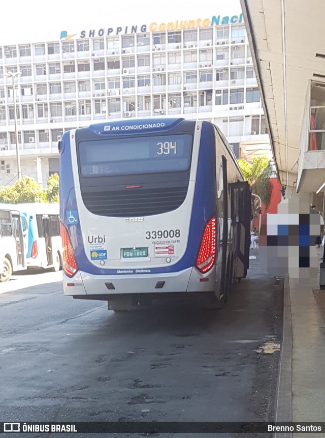 Urbi Mobilidade Urbana 339008 na cidade de Brasília, Distrito Federal, Brasil, por Brenno Santos. Número da foto: #7206173.