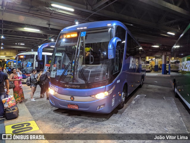 Viação Águia Branca 32650 na cidade de Rio de Janeiro, Rio de Janeiro, Brasil, por João Vitor Lima. ID da foto: 7206513.