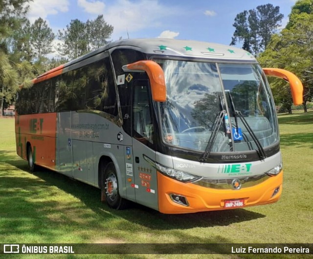 EBT - Expresso Biagini Transportes 2486 na cidade de Capitólio, Minas Gerais, Brasil, por Luiz Fernando Pereira. ID da foto: 7206922.