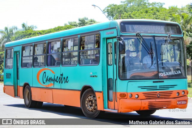 Viação Campestre 9001 na cidade de Campinas, São Paulo, Brasil, por Matheus Gabriel dos Santos. Número da foto: #7206490.