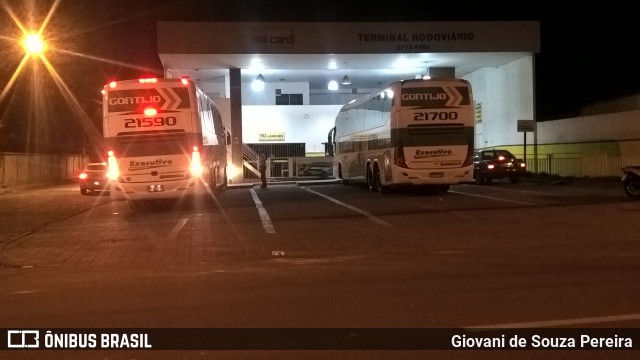 Empresa Gontijo de Transportes 21700 na cidade de São Mateus, Espírito Santo, Brasil, por Giovani de Souza Pereira. Número da foto: #7205180.