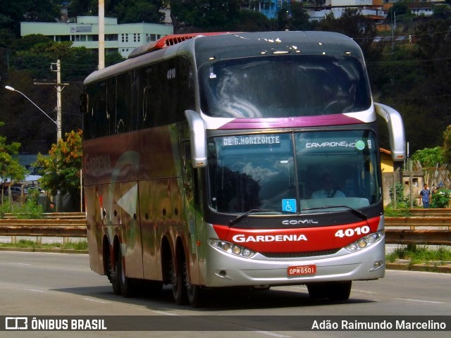 Expresso Gardenia 4010 na cidade de Belo Horizonte, Minas Gerais, Brasil, por Adão Raimundo Marcelino. ID da foto: 7206595.