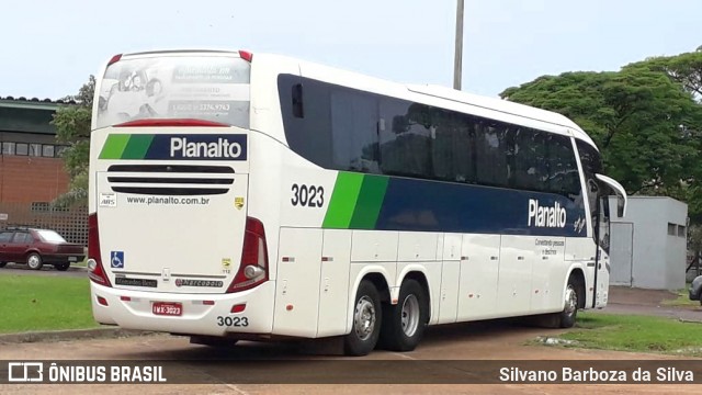 Planalto Transportes 3023 na cidade de Cascavel, Paraná, Brasil, por Silvano Barboza da Silva. ID da foto: 7205463.